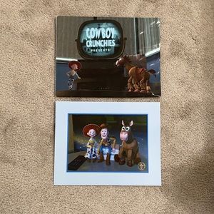 Disney Toy Story Original Lithograph 2000 Collectible